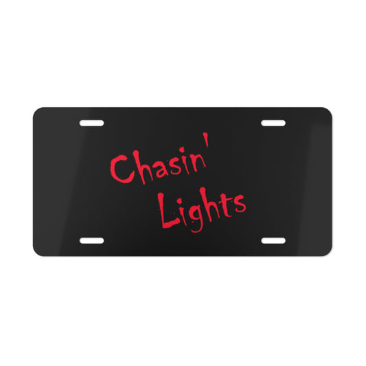 Chasin' Lights Club Plate