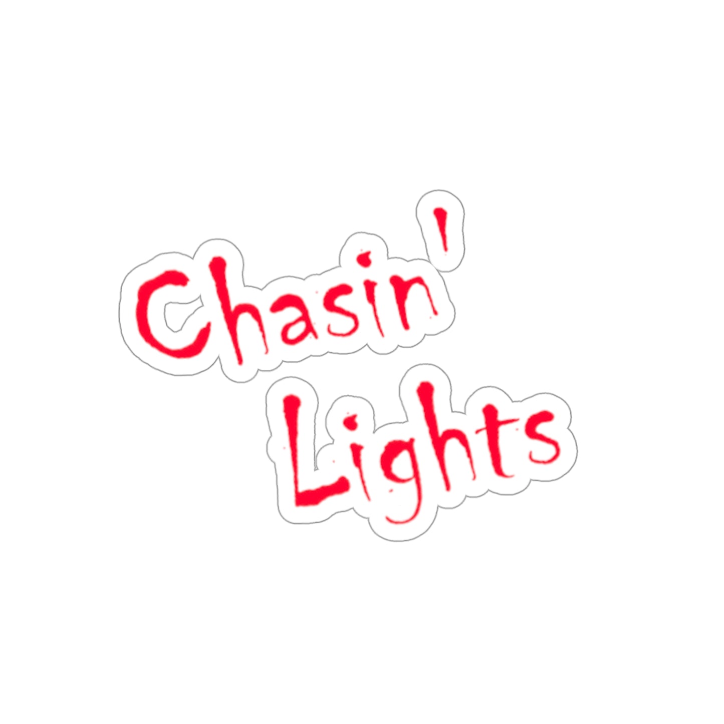 Chasin' Lights Sticker